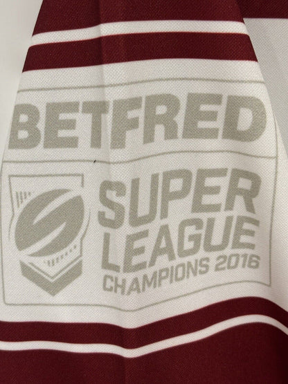 4800/976 Errea Home Rugby Shirt Wigan Warriors Limited Edition 451/1000