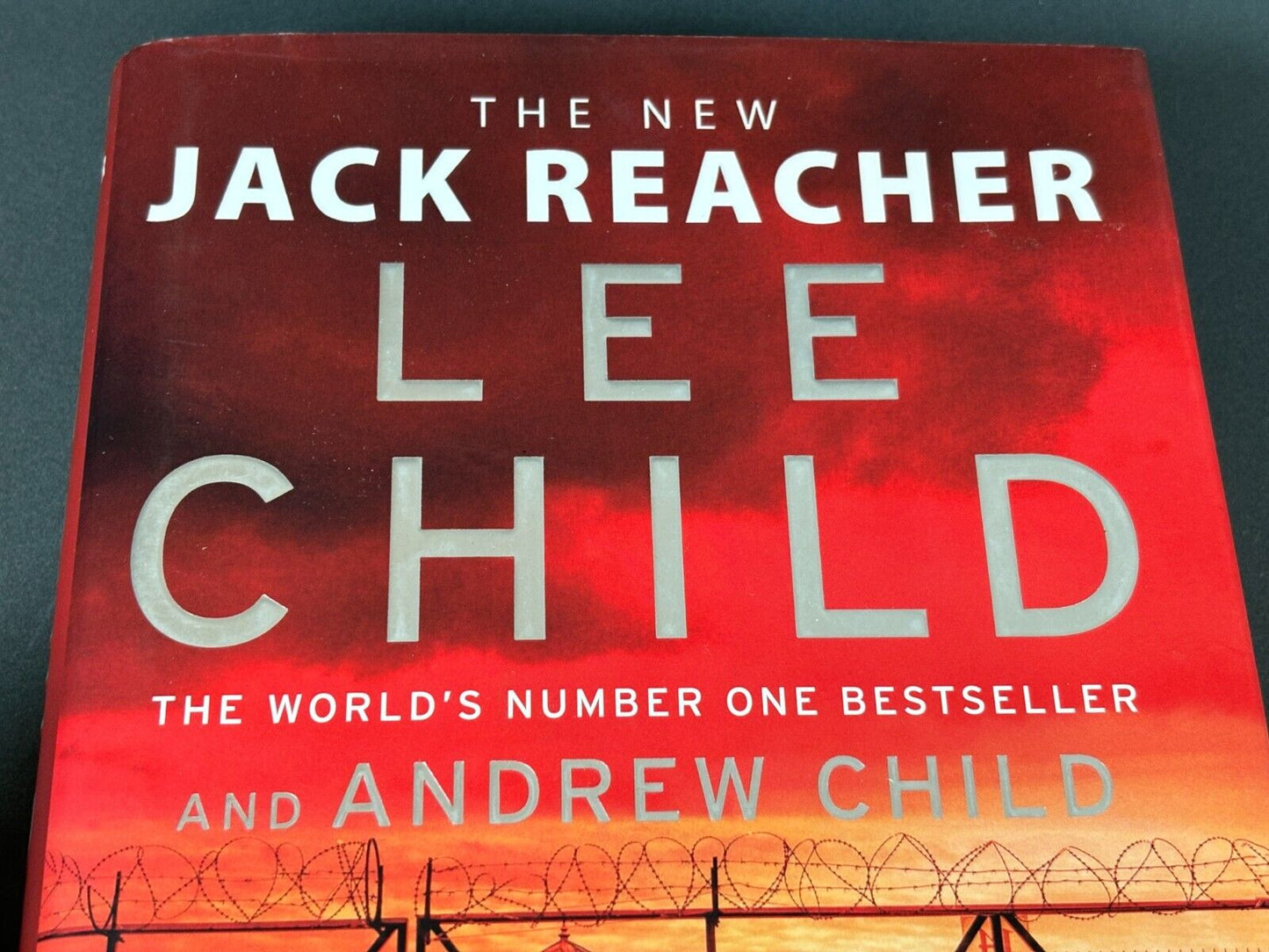 Jack Reacher Lee & Andrew Child - No Plan B Waterstone Exc Red Edges 1/1 HB