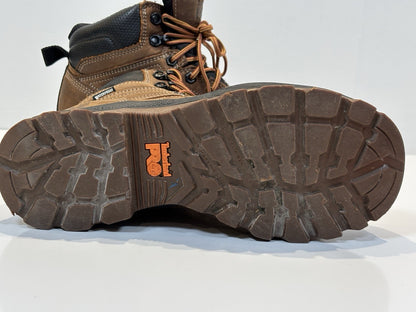 Timberland Men's Pro Iconic Safety Boot - Brown Size UK 6