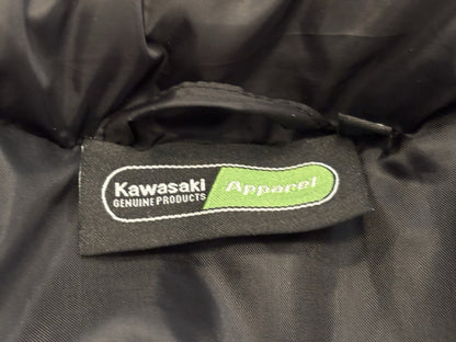 Kawasaki Sports Coat Jacket Hooded Padded Rare