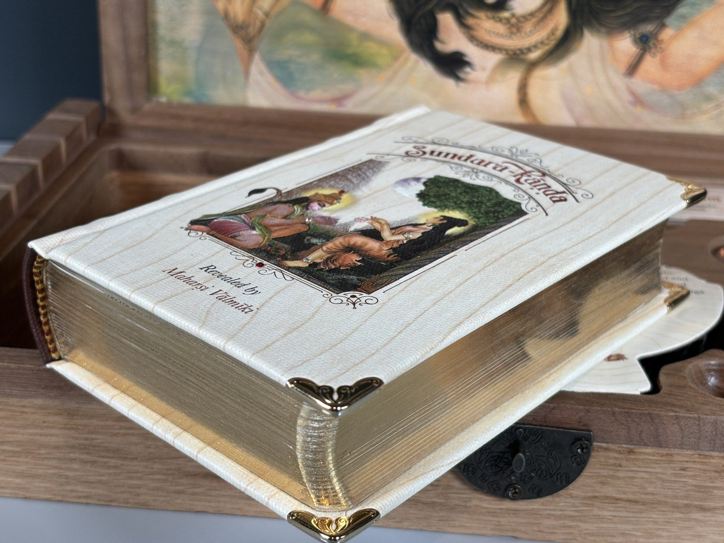 Sundara-Kanda Wooden Box Altar Kit Book Fragrance