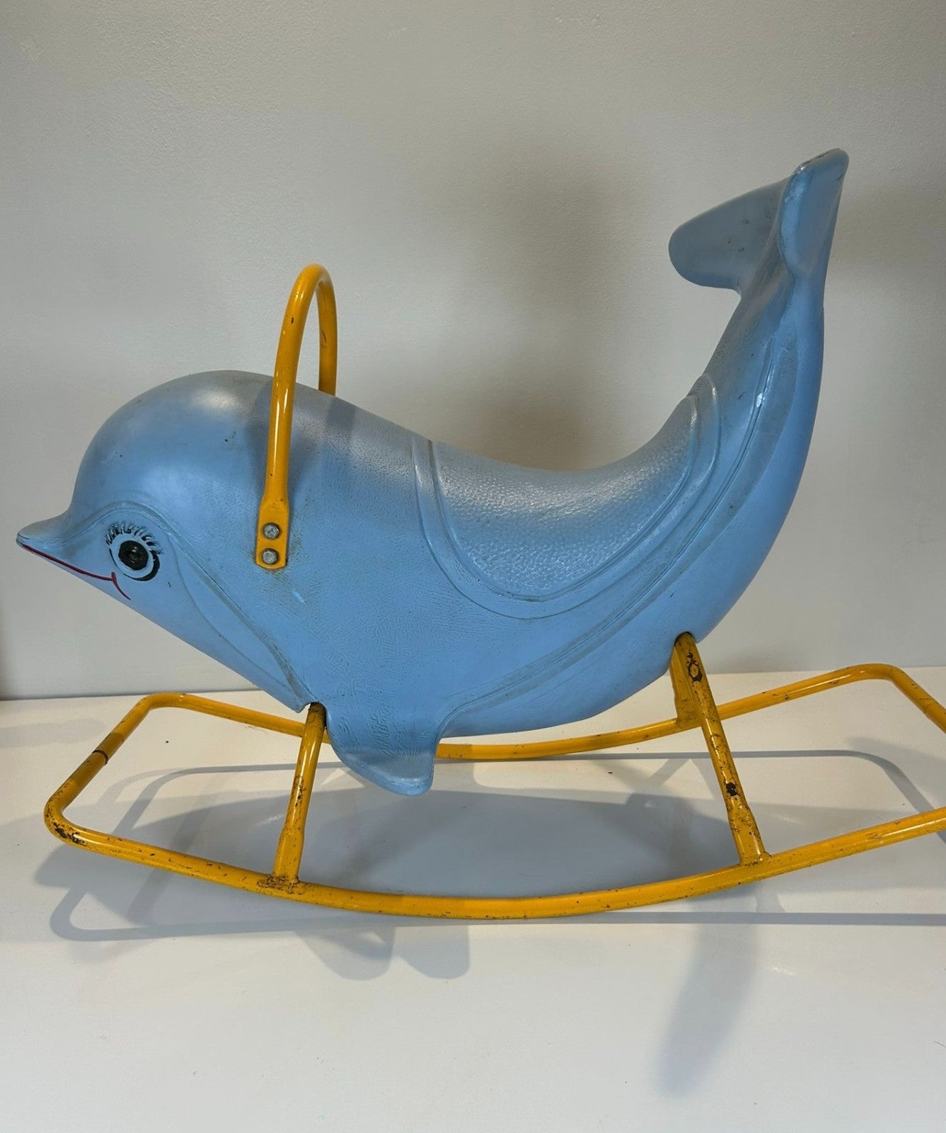 Vintage Raleigh Rocking Dolphin Toy Great Shop Display Prop 1970s