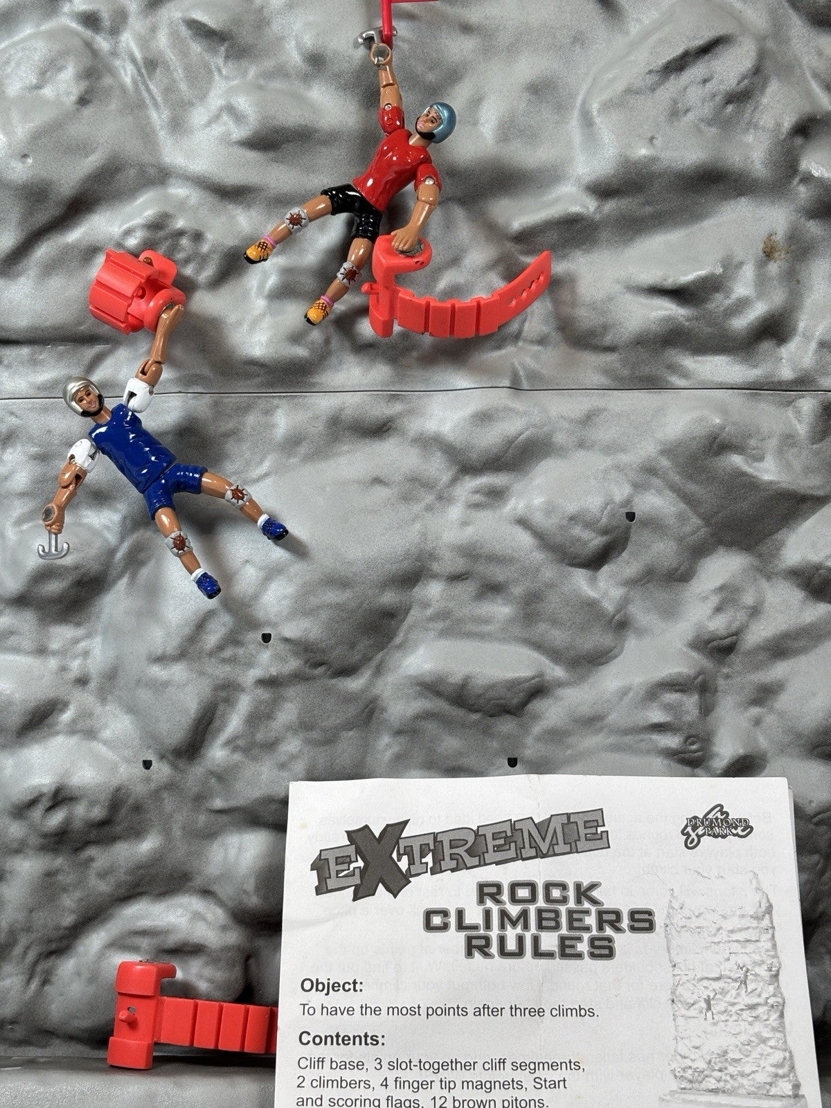 Drumond Park  Extreme Rock Climbers Vintage Game 2002