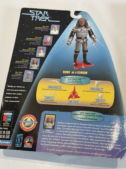 Playmates Star Trek 3.75" Sisko as a Klingon and Edith Keeler Action Figure