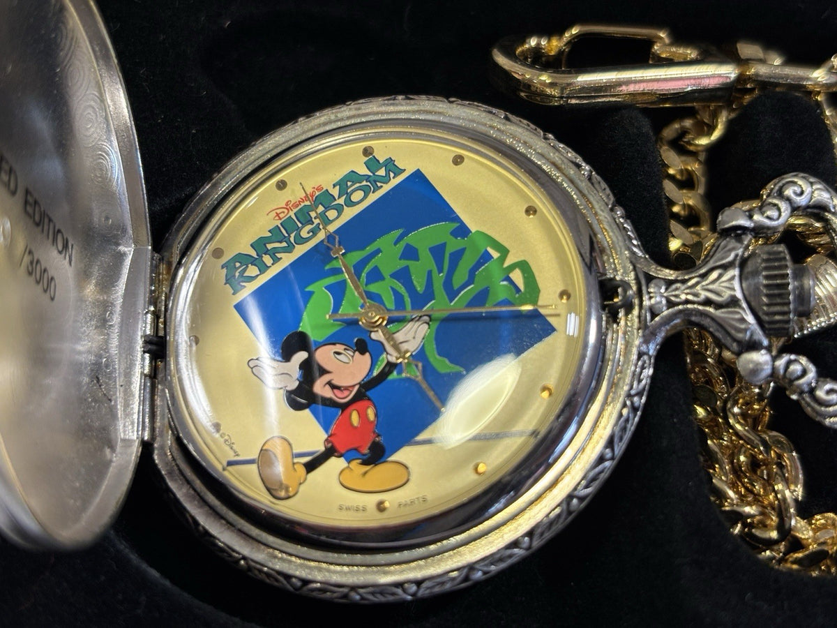 4x Disney Parks Pocket Watches. Vintage /3000
