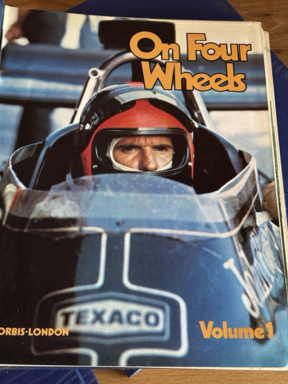 On Four Wheels Vintage Magazine 9x Binders
