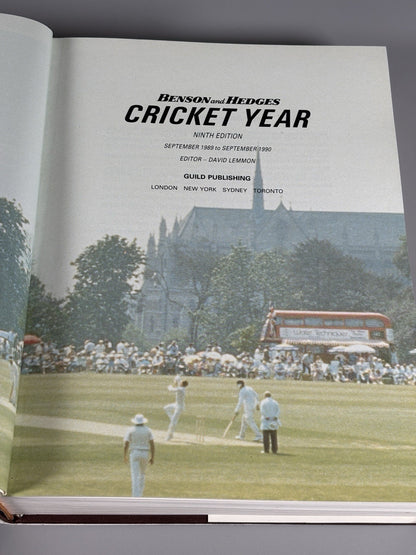 Benson And Hedges Cricket Year Book Ninth Edition - 1989-90
