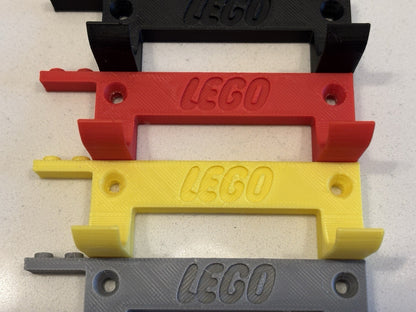 4x Lego Speed Champions & Mini Figure Wall Mount Display Bracket (Colour Options)