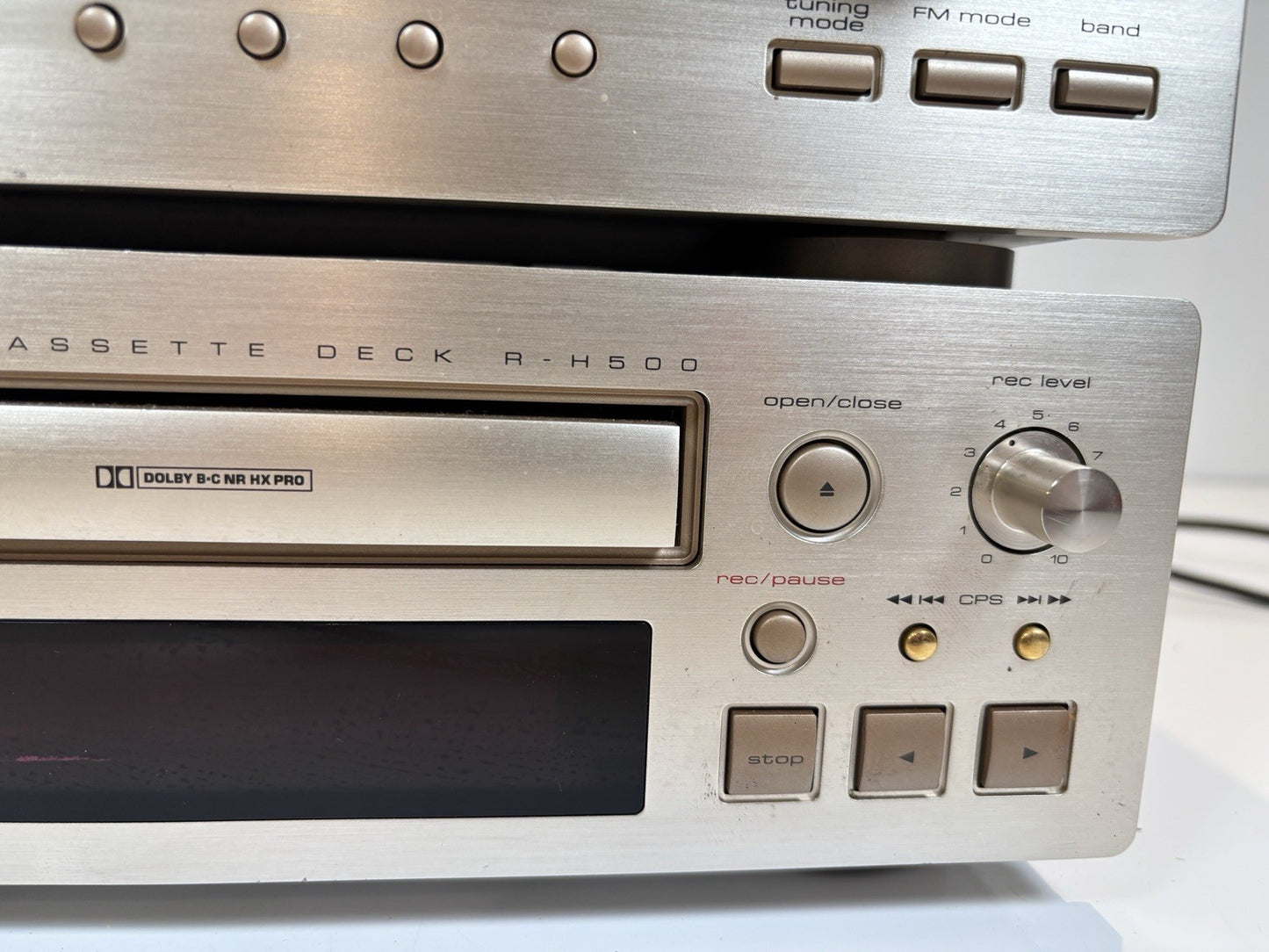 Teac Stacking System T-H500 & R-H500 Cassette Deck & Tuner