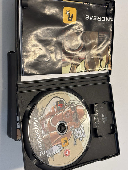 PS 2 GTA 3 and GTA Vice City Double Pack & San Andreas including original maps