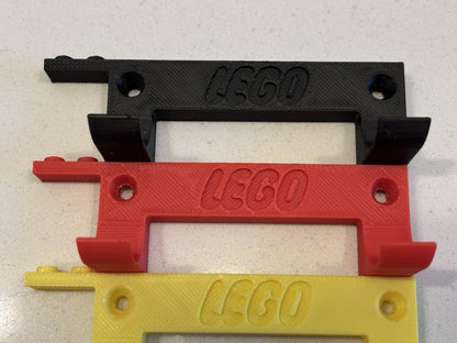 4x Lego Speed Champions & Mini Figure Wall Mount Display Bracket (Colour Options)