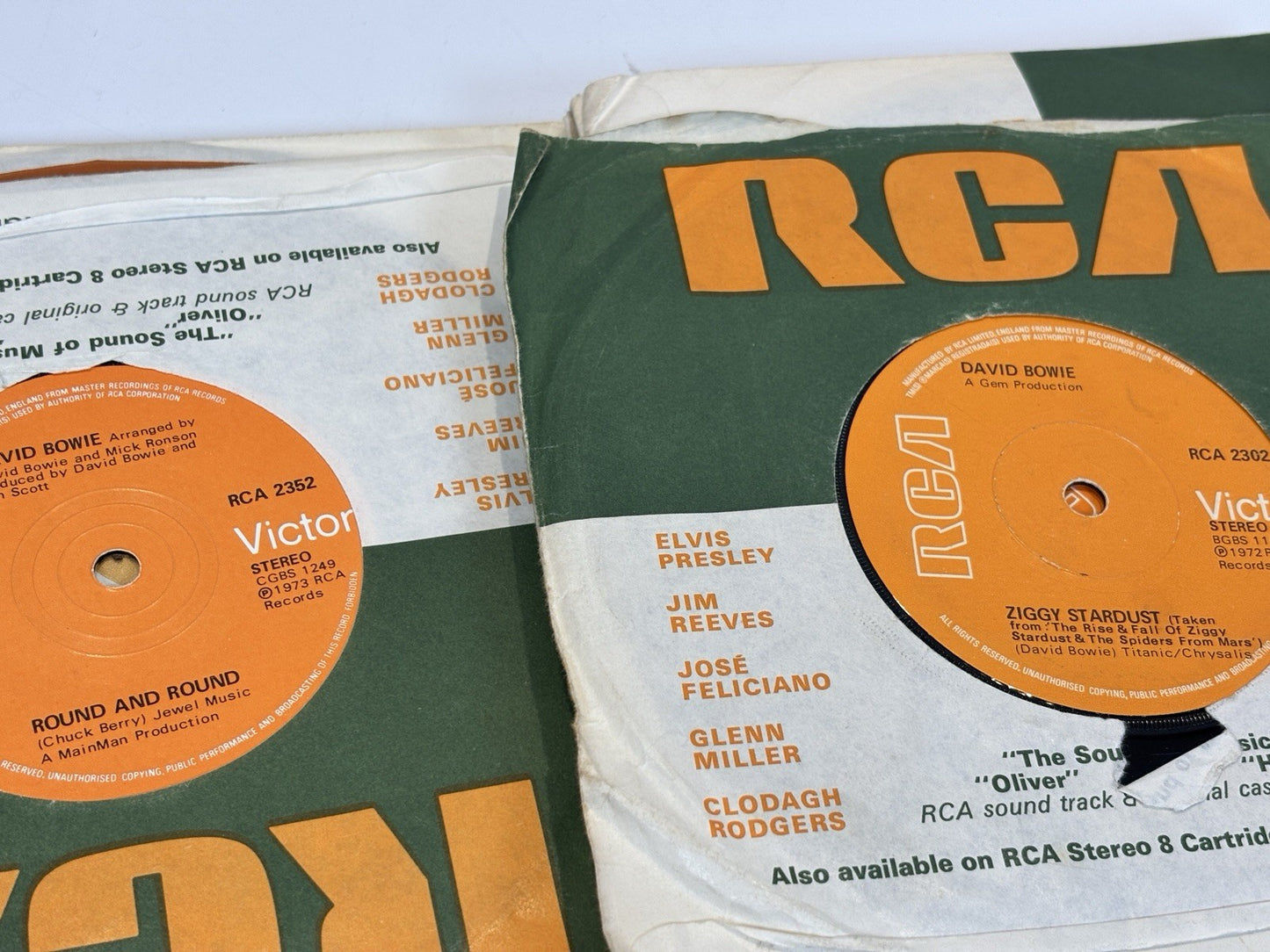 23x David Bowie 7” Bundle Vinyl Singles