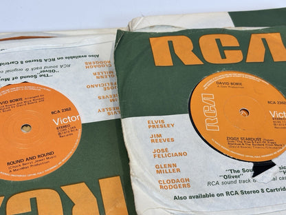 23x David Bowie 7” Bundle Vinyl Singles