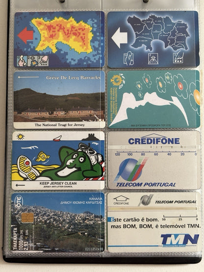 VINTAGE PHONE CARD BUNDLE x 79