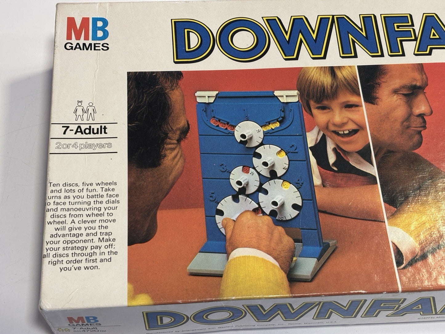 DOWNFALL GAME (1977) LONG BOX VERSION VINTAGE 100% COMPLETE FREEPOST