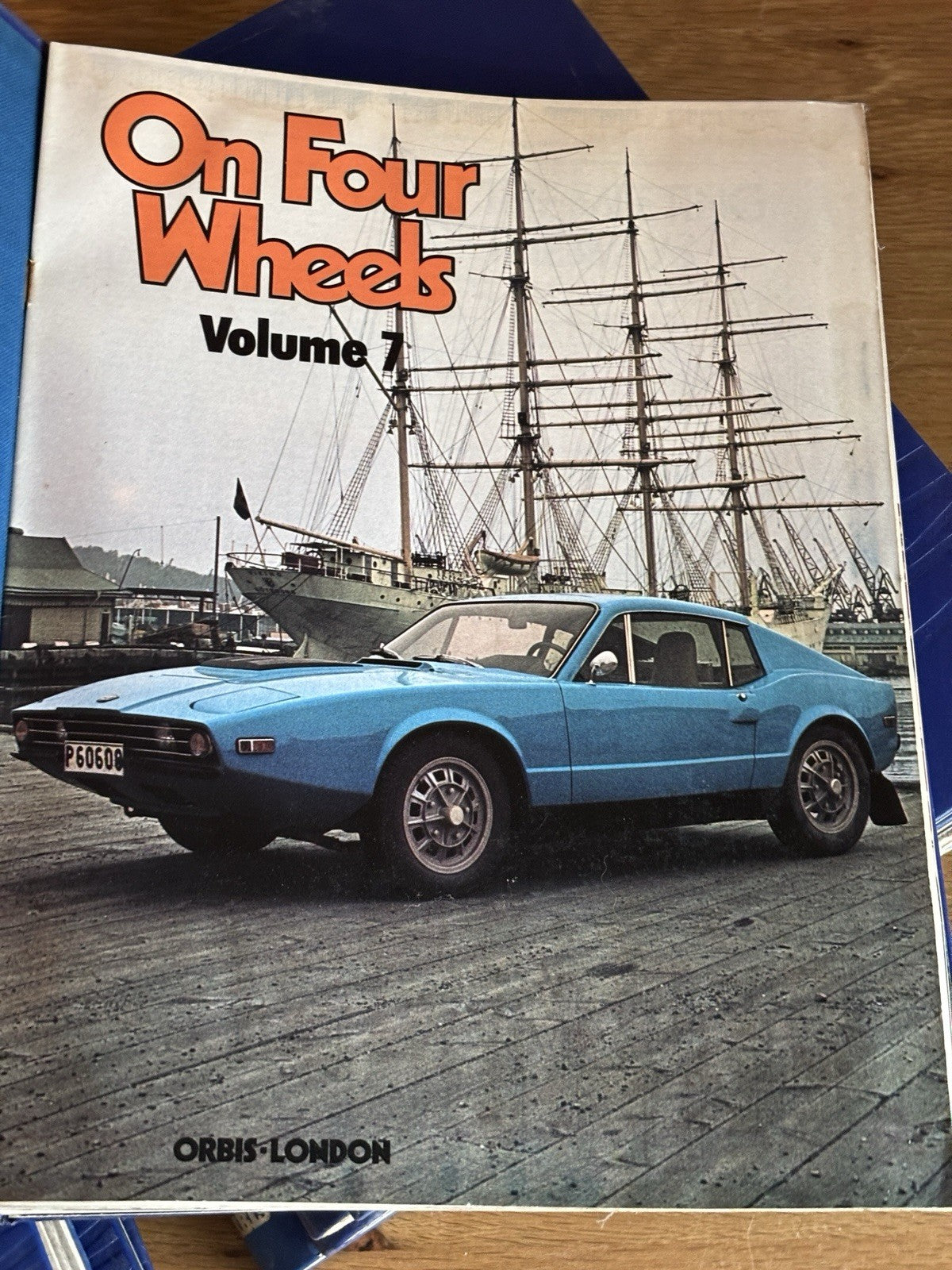 On Four Wheels Vintage Magazine 9x Binders