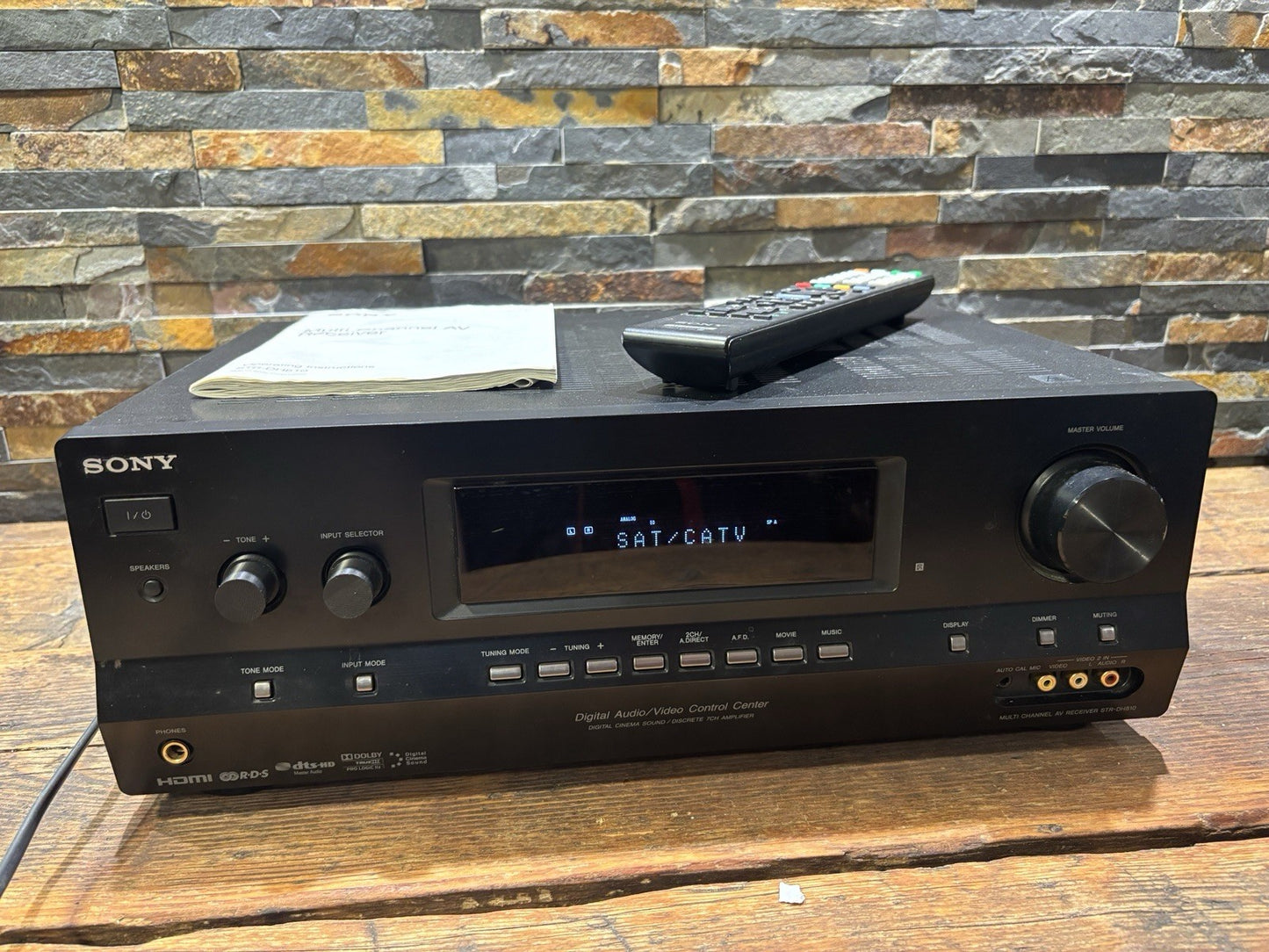 Sony STR-DH810 Multi Channel AV Receiver 7.1 Amplifier Tested Working