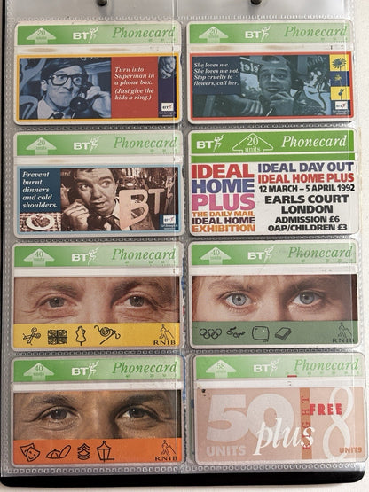 VINTAGE PHONE CARD BUNDLE x 79