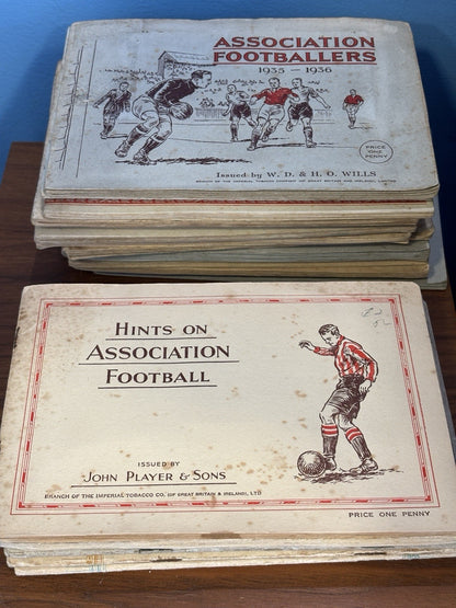 16x Vintage Cigarette Card Complete Albums