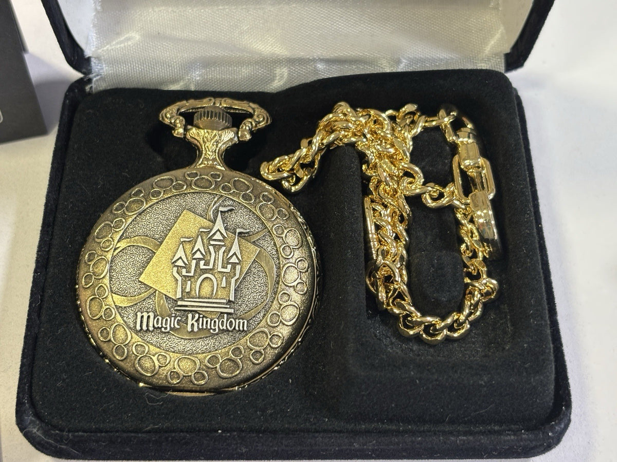4x Disney Parks Pocket Watches. Vintage /3000